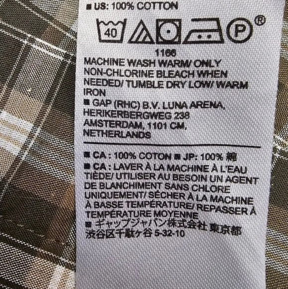 Banana Republic Factory Mens medium shirt - Picture 5 of 5